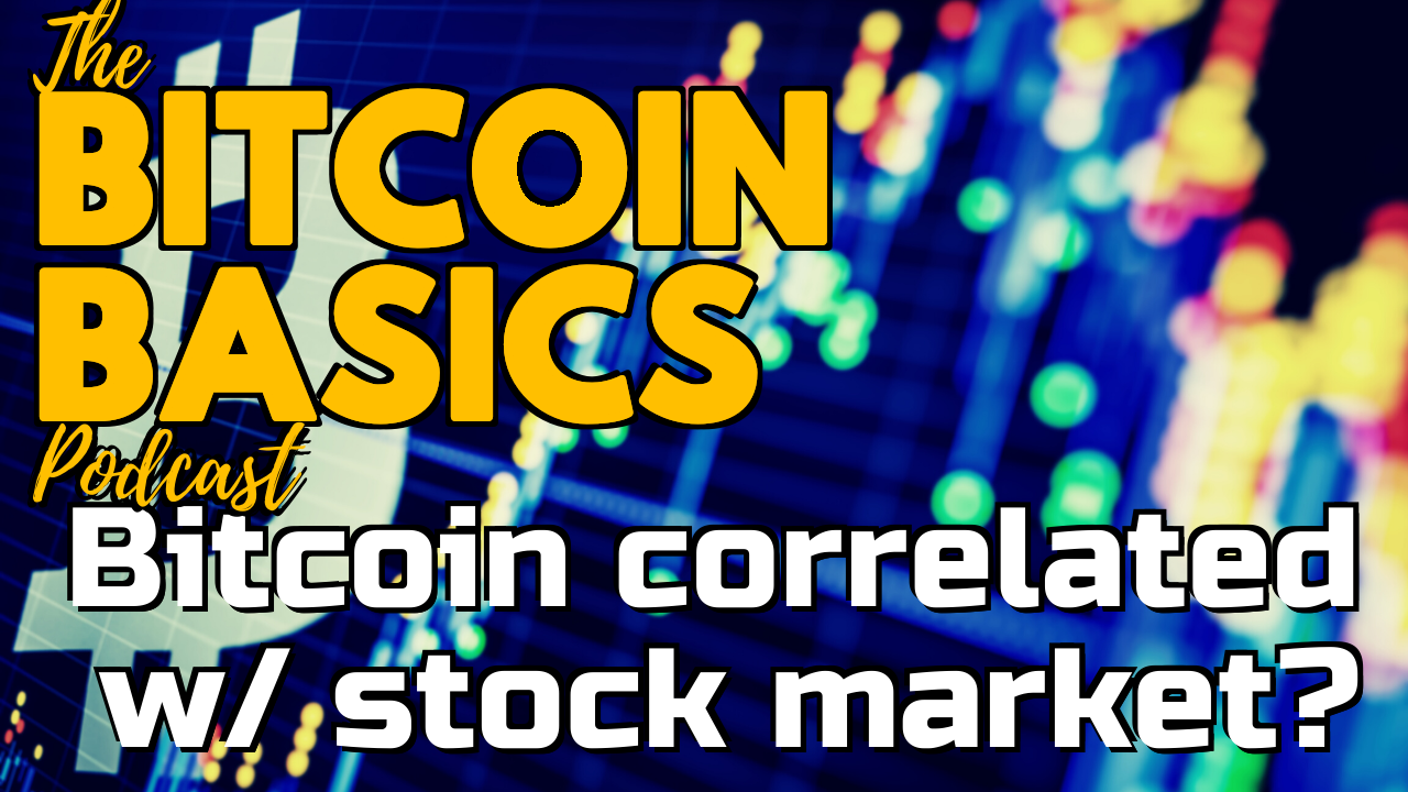 #29 Bitcoin correlated w/ stock market? | Bitcoin Basics (79)