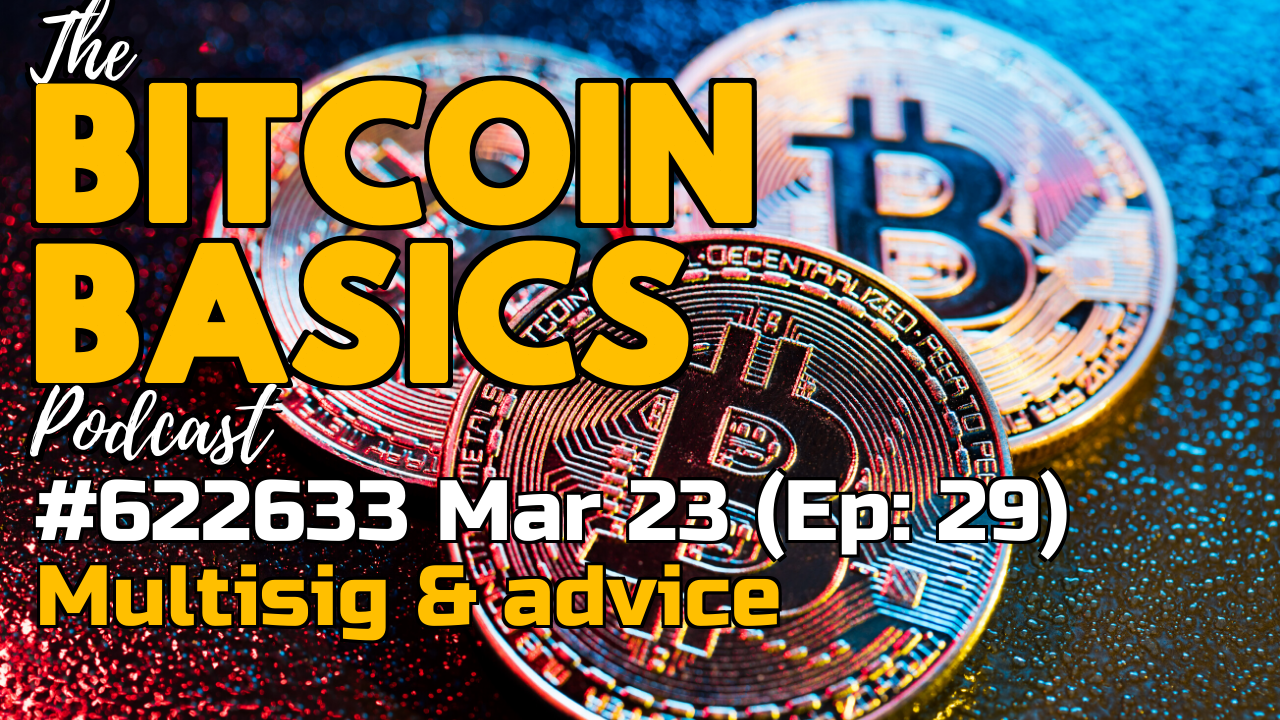 Bitcoin Basics Podcast (29) - Bitcoin Wallets: Multisig